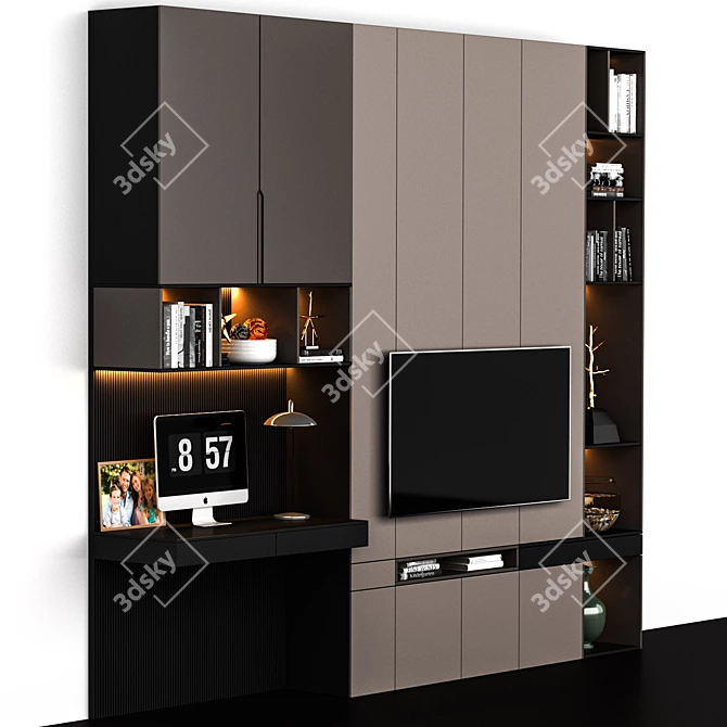 16-inch Smart TV Set 3D model image 2