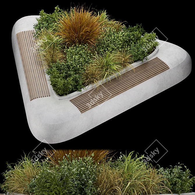 Lush Plant Collection: Vol. 236 3D model image 1