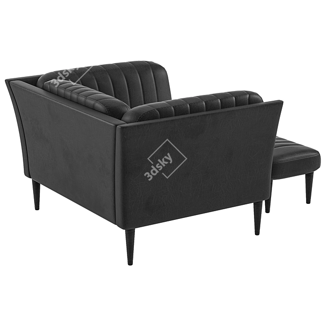 Sorensen Contemporary CM Sofa 3D model image 3