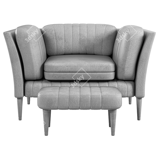 Sorensen Contemporary CM Sofa 3D model image 5