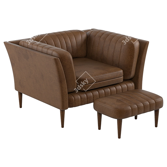 Sorensen Contemporary CM Sofa 3D model image 6