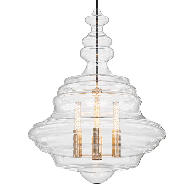 Sophisticated Washington Pendant Lighting 3D model image 1