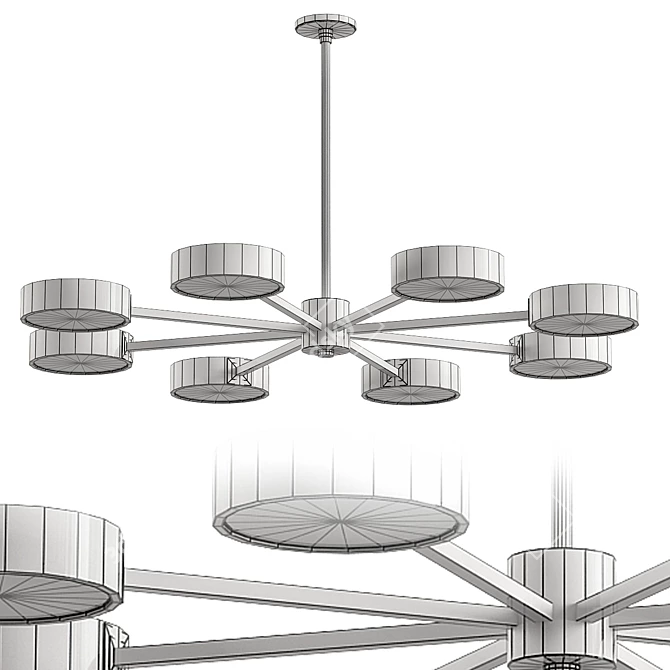 Modern Design Lamps: Friend 3D model image 2