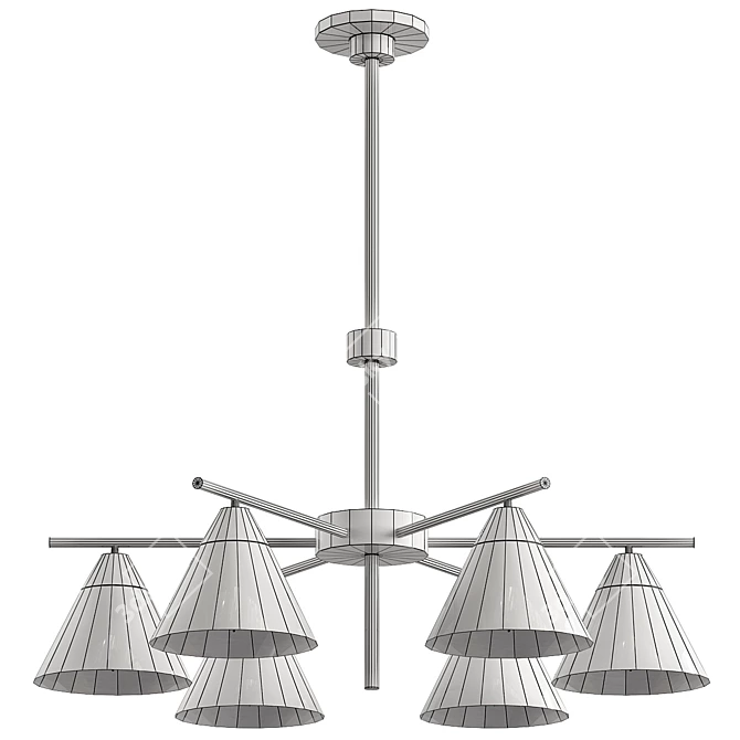 Chisa: Stylish Design Lamps 3D model image 2