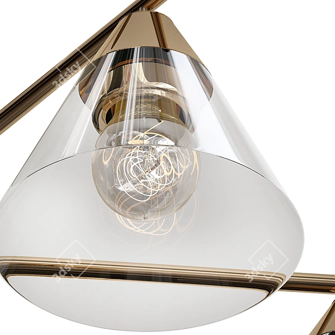 Chisa: Stylish Design Lamps 3D model image 3