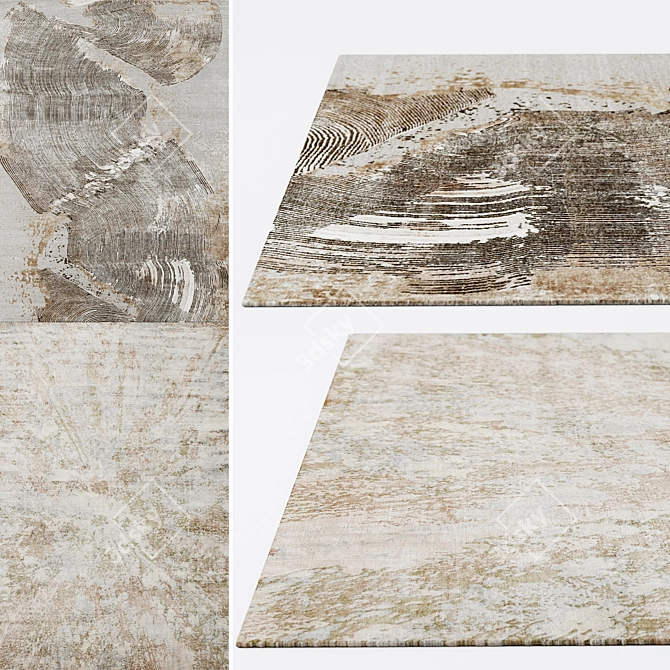 Rainforest Carpet Set: Ridge & Dryade 3D model image 1