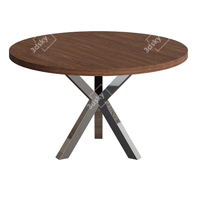 Swirl Loft Table 3D model image 1