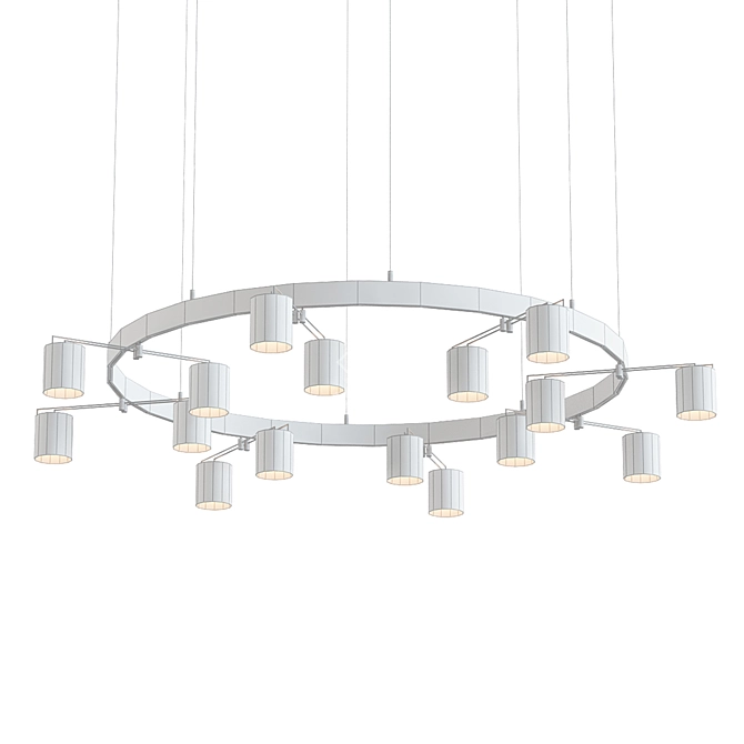 Elegant BALANCE 25 Lighting Fixture 3D model image 2