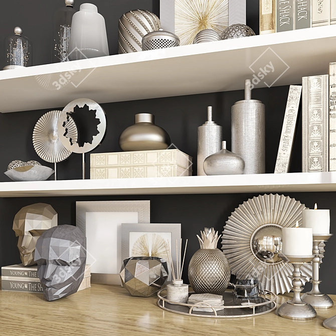 Adaptable Decorative Set 3D model image 3