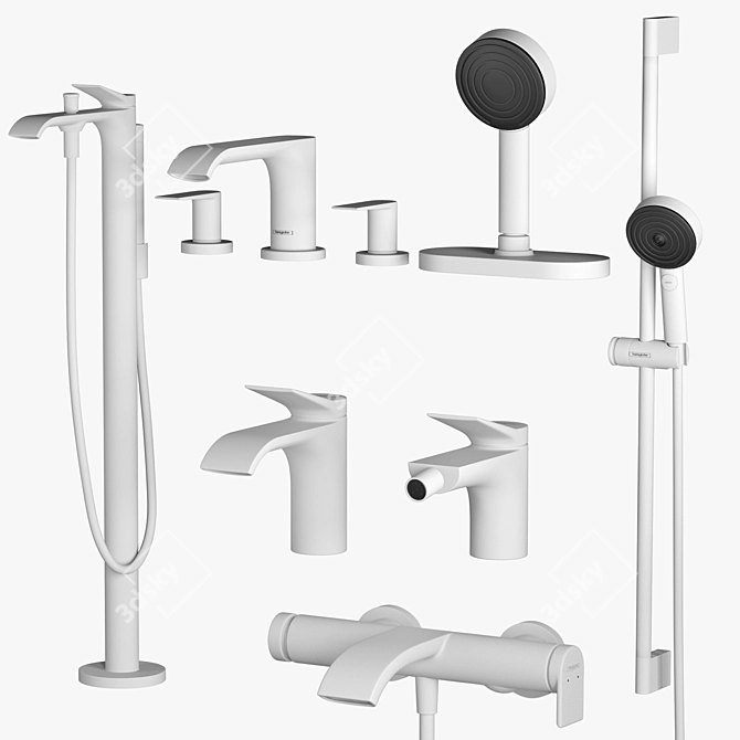 Vivenis Bathroom Set | Hansgrohe 3D model image 3