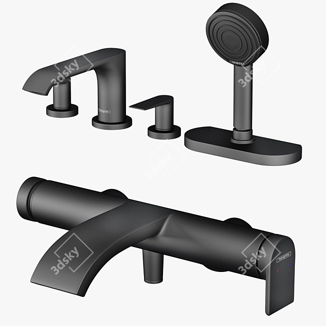 Vivenis Bathroom Set | Hansgrohe 3D model image 5