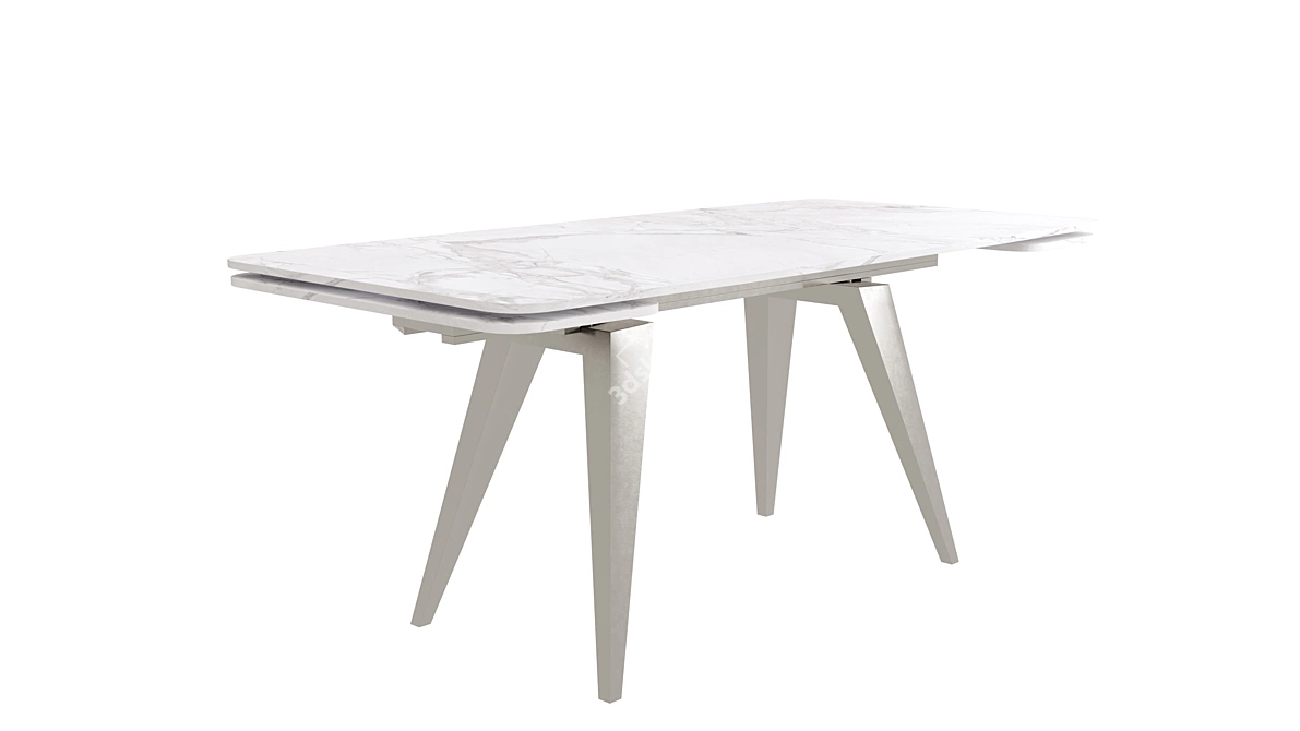 Sleek Folding Table Ramses 3D model image 3