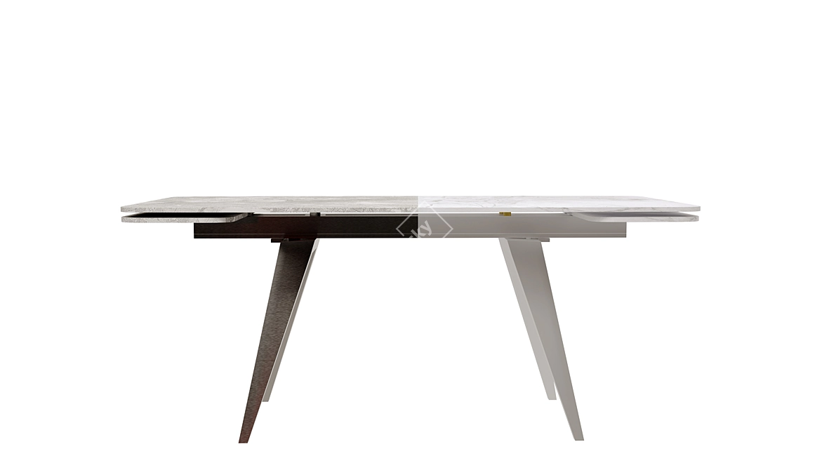 Sleek Folding Table Ramses 3D model image 5