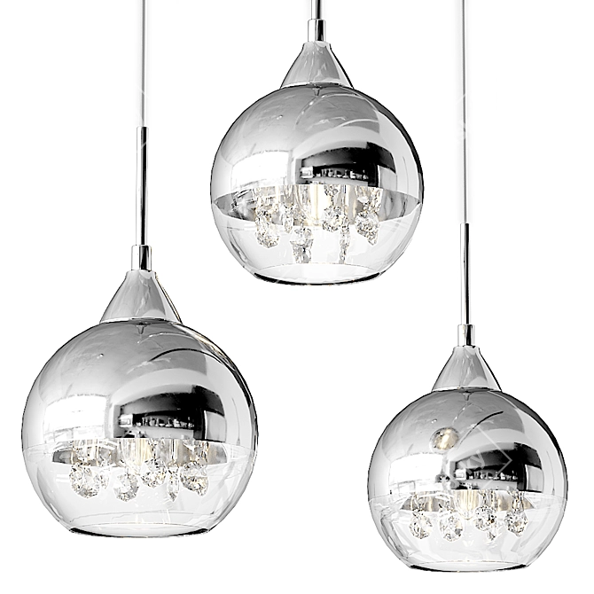 Modern Iceberg Pendant Lamp 3D model image 1