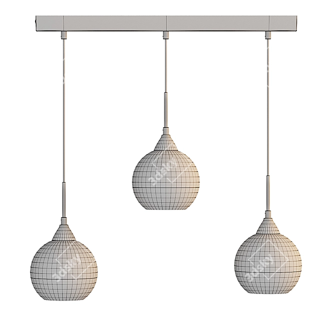 Modern Iceberg Pendant Lamp 3D model image 3