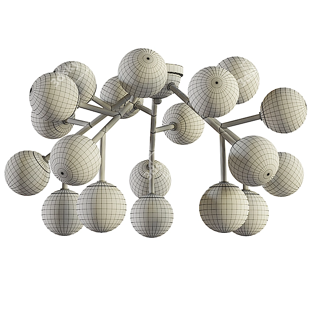 Maytoni Dallas Modern Ceiling Lamp 3D model image 2