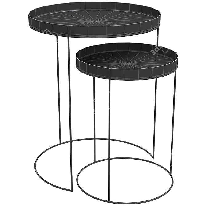 Minimalist Coffee Table: Picabea 3D model image 3