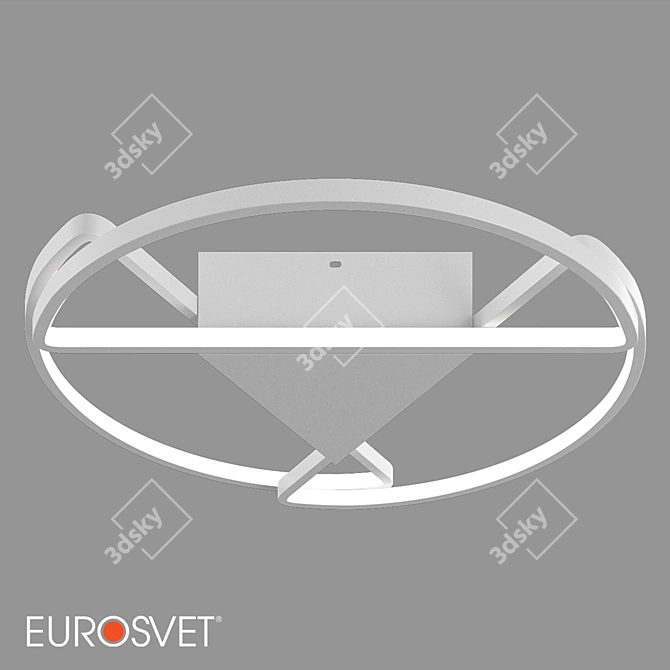 Modern LED Ceiling Light Kristo 3D model image 2