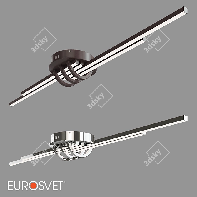 Eurosvet Skyline LED Ceiling Light 3D model image 1