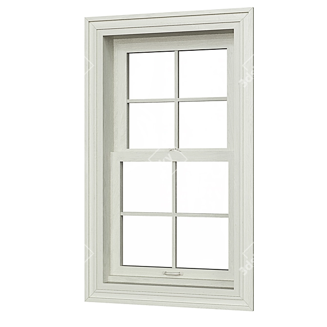 Modern Window Design - 2K Textures 3D model image 4