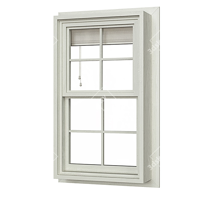 Modern Window Design - 2K Textures 3D model image 5