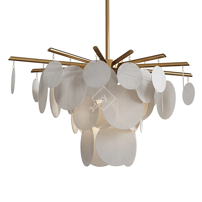 Elegant Nimbus Lamp by CTO 3D model image 1
