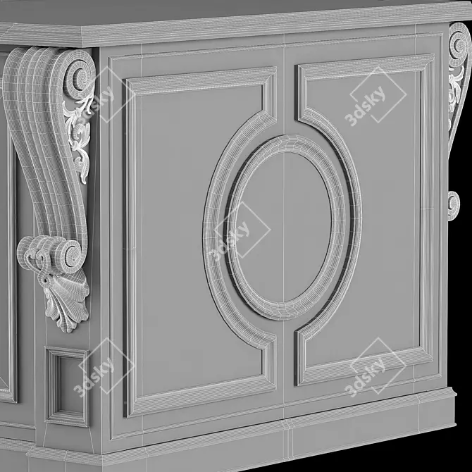 Elegant Kitchen Charm 3D model image 6