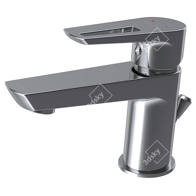 Cersanit MILLE Basin Mixer 3D model image 1