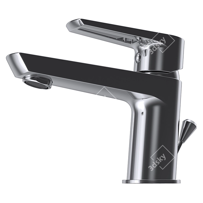 Cersanit MILLE Basin Mixer 3D model image 3