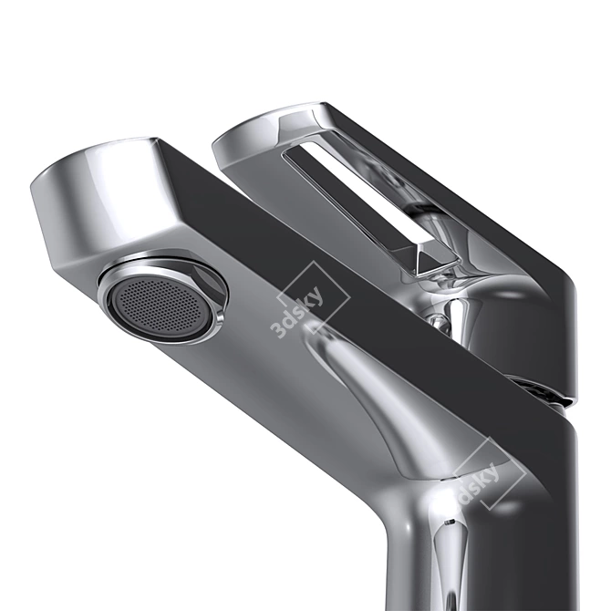 Cersanit MILLE Basin Mixer 3D model image 7