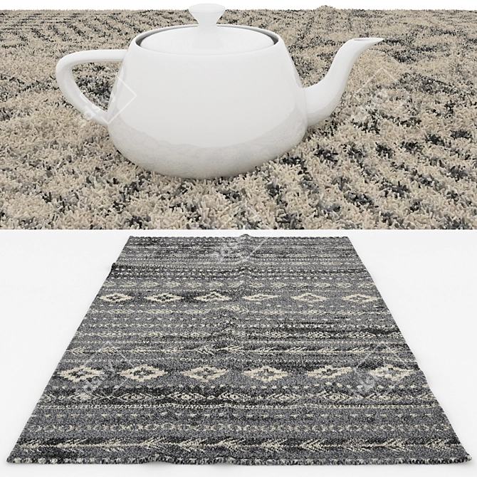 Versatile Rug Set: V-Ray, Corona & More 3D model image 3