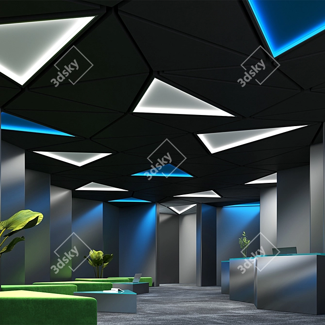 ASTRUM: Customizable Modular Lighting System 3D model image 1