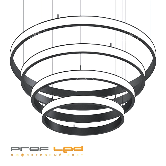 Versatile ASTRUM MULTI-HALO: Customizable Lighting Solution 3D model image 1