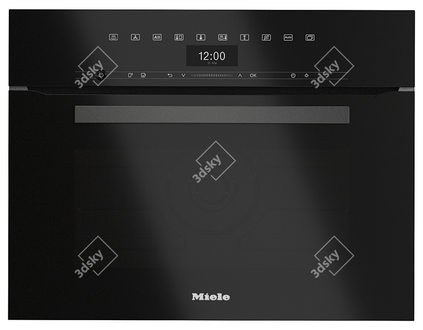 Miele Oven Set: Master the Kitchen 3D model image 4