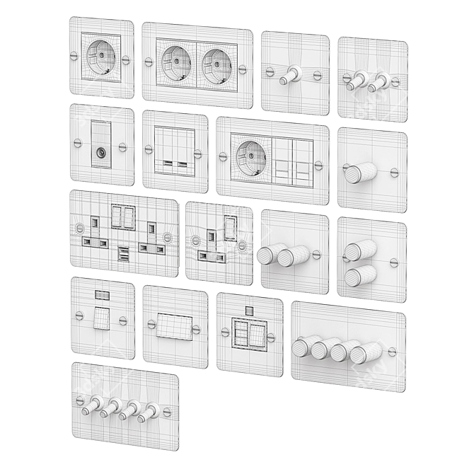 Buster & Punch Electrical Essentials 3D model image 4