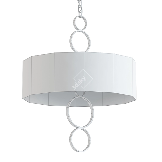 RIVINGTON: Sleek and Stylish Lighting Fixture 3D model image 2