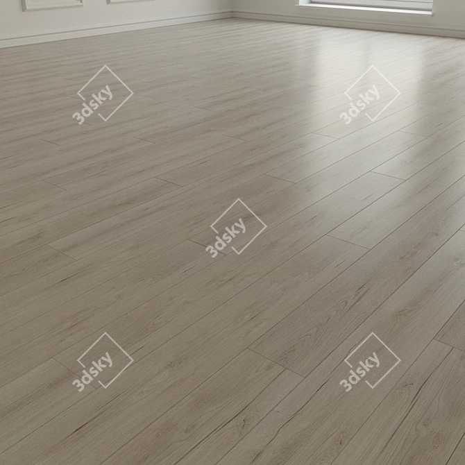 Evoke Claymono Laminate Flooring 3D model image 2