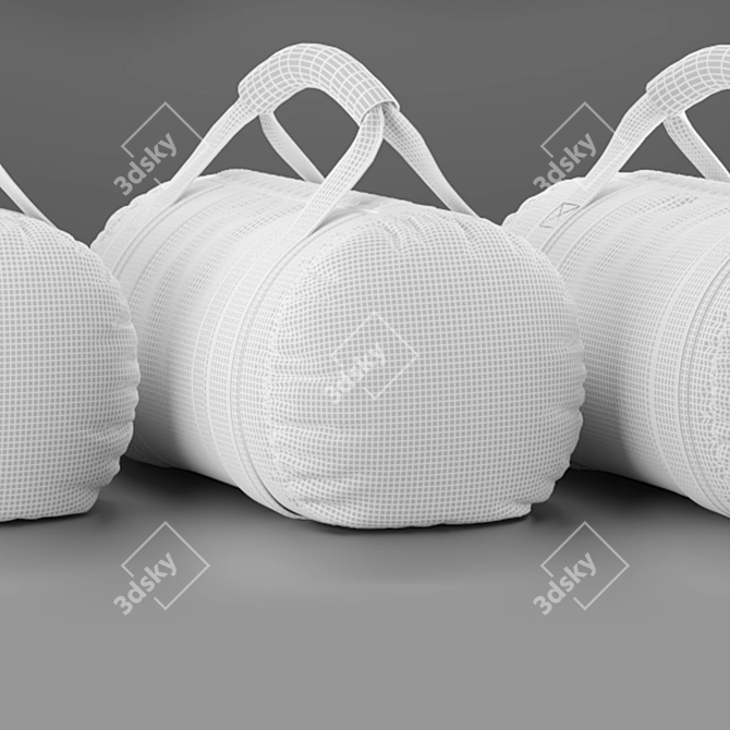 Strongman Weight Bag: Ultimate Gym Essential 3D model image 3