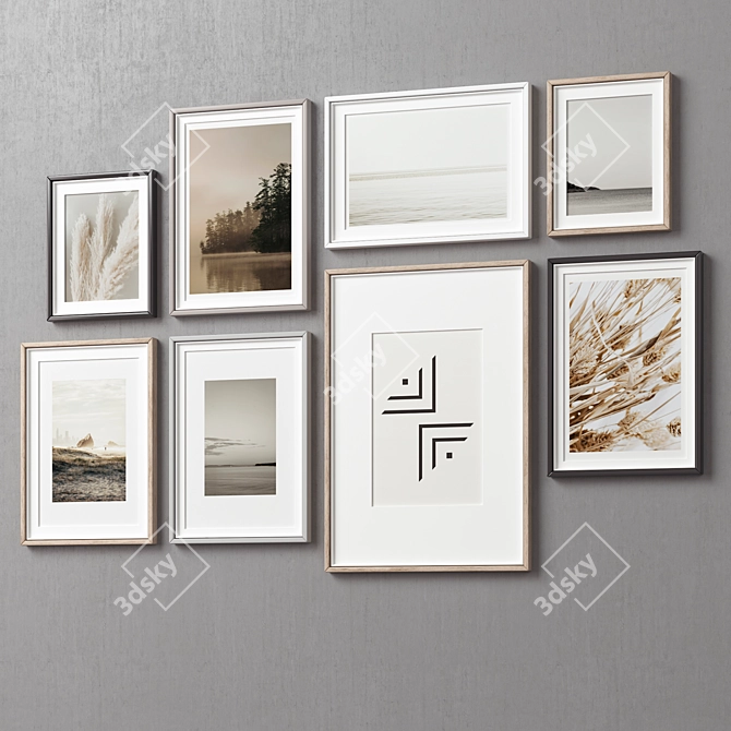 Versatile Frame Collection - Set of 288 3D model image 3