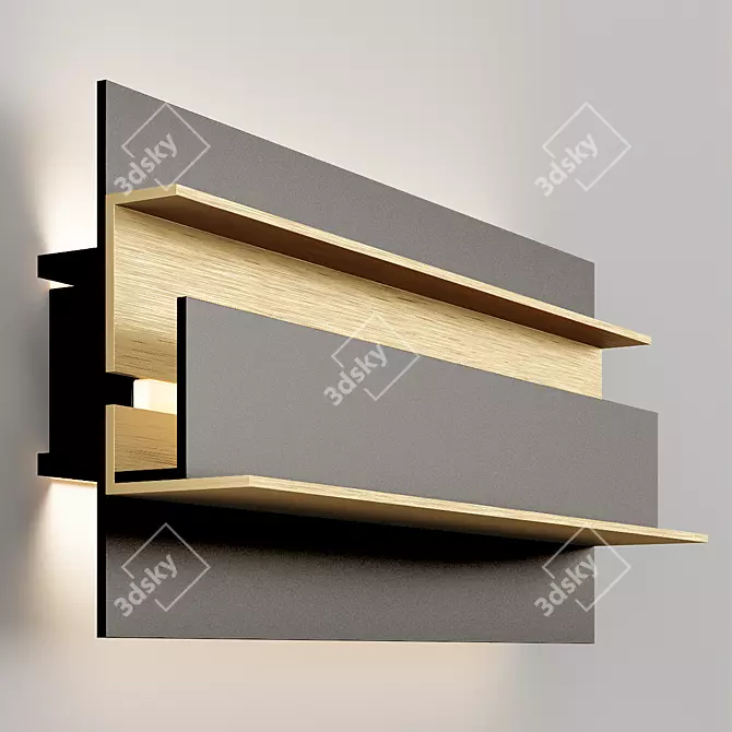 Venicem Secret Wall: Elegant Illumination 3D model image 2