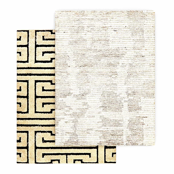 Nourison Ellora: Luxurious 2015 Rug 3D model image 3