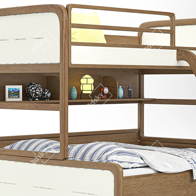 DreamLand Kids Bed 3D model image 3