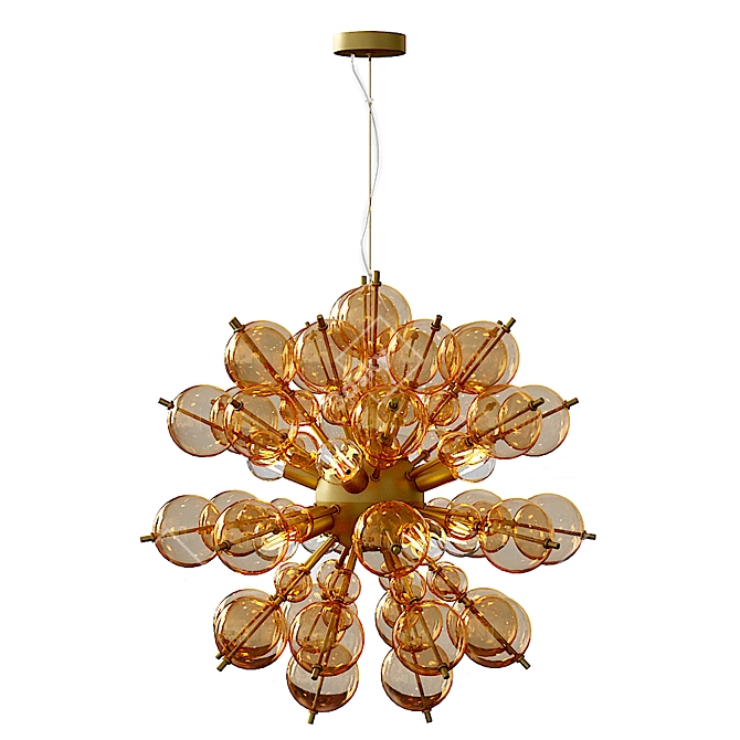 Maytoni Bolla Pendant Light - MOD133PL-08BS 3D model image 2