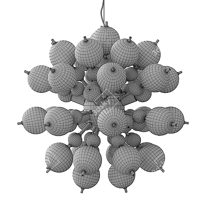 Maytoni Bolla Pendant Light - MOD133PL-08BS 3D model image 3