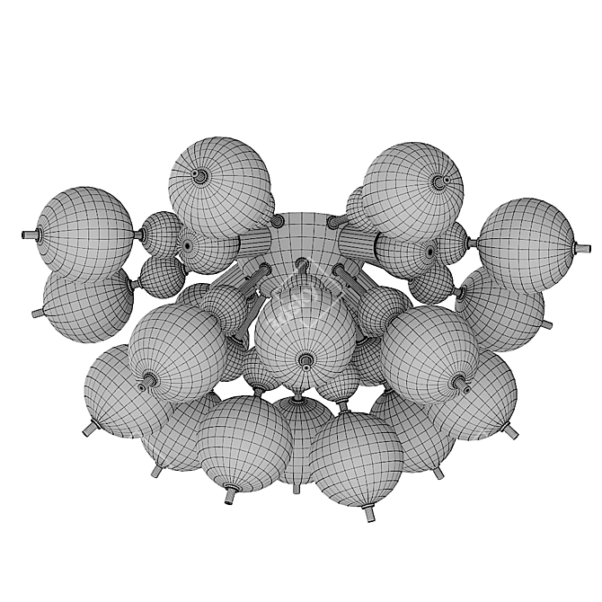 Maytoni Bolla MOD133CL-04CH: Stylish Ceiling Lamp 3D model image 2