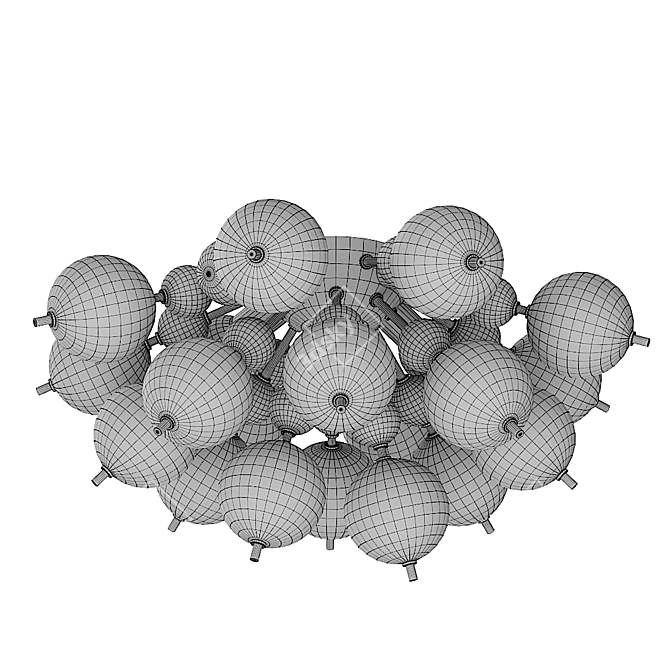 Maytoni Bolla MOD133CL-04CH: Stylish Ceiling Lamp 3D model image 4