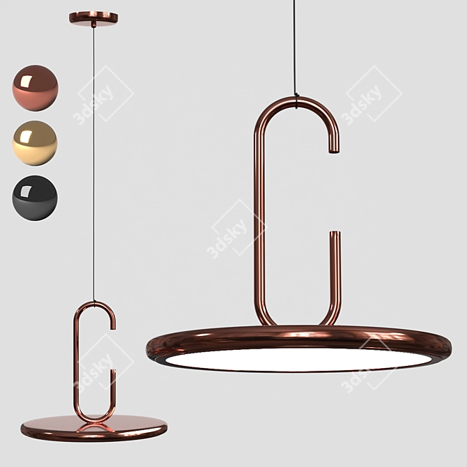 Design Lamp: MAISEN 3D model image 1