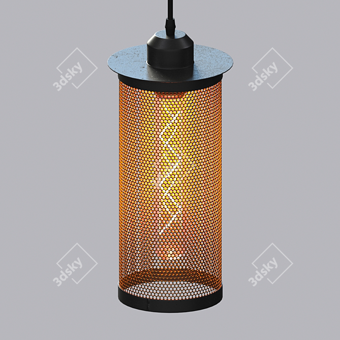 Modern LED Pendant Lamp 3D model image 3