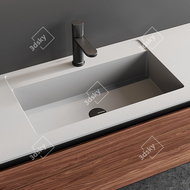 Antonio Lupi Atelier Vanity Unit 3D model image 2