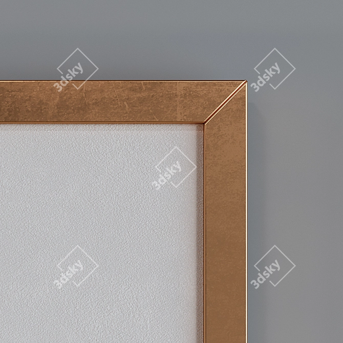 Abstract Face Picture Frame Set 3D model image 6